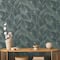 Designs Direct Graphic Leaves with Foil Accents Wallpaper